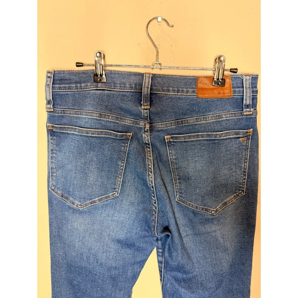 Madewell Roadtripper Stovepipe Jeans 28P Medium Wash High Rise Straight NB012